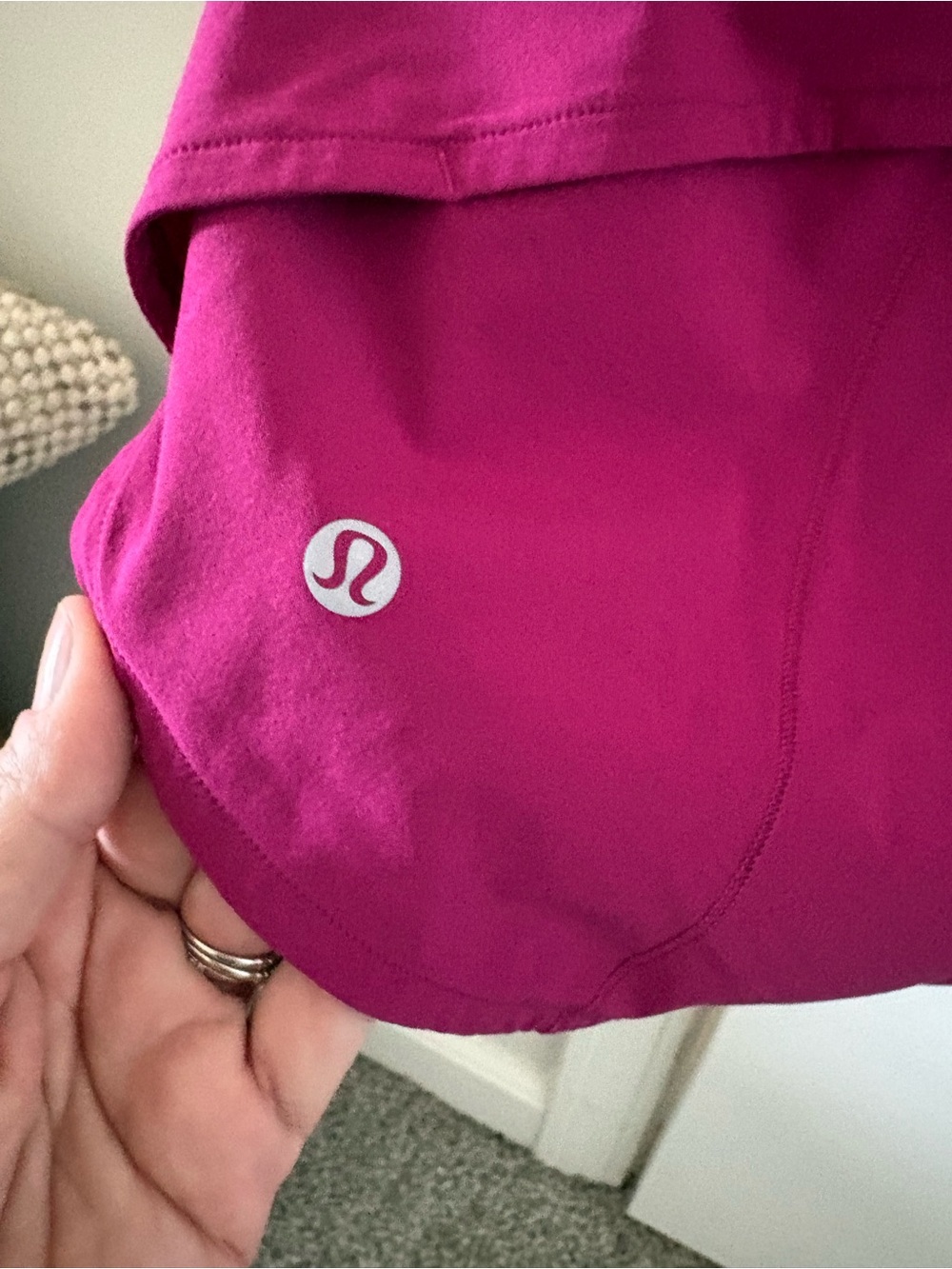 lululemon Speed Up Mid-Rise Short in Magenta Purple 4” Size 8 - Picture 7 of 10